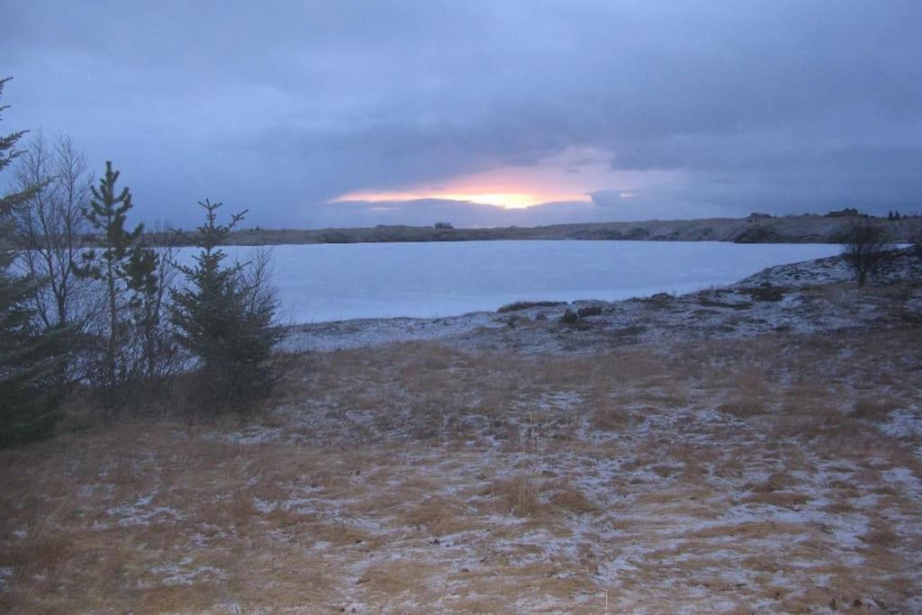 Lakeview Cabin Near Kirkjubaejarklaustur Bagian luar foto